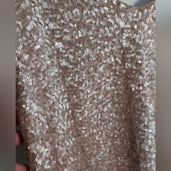 Sequined Trf Zara Dress, Sz M - Picture 2 of 5